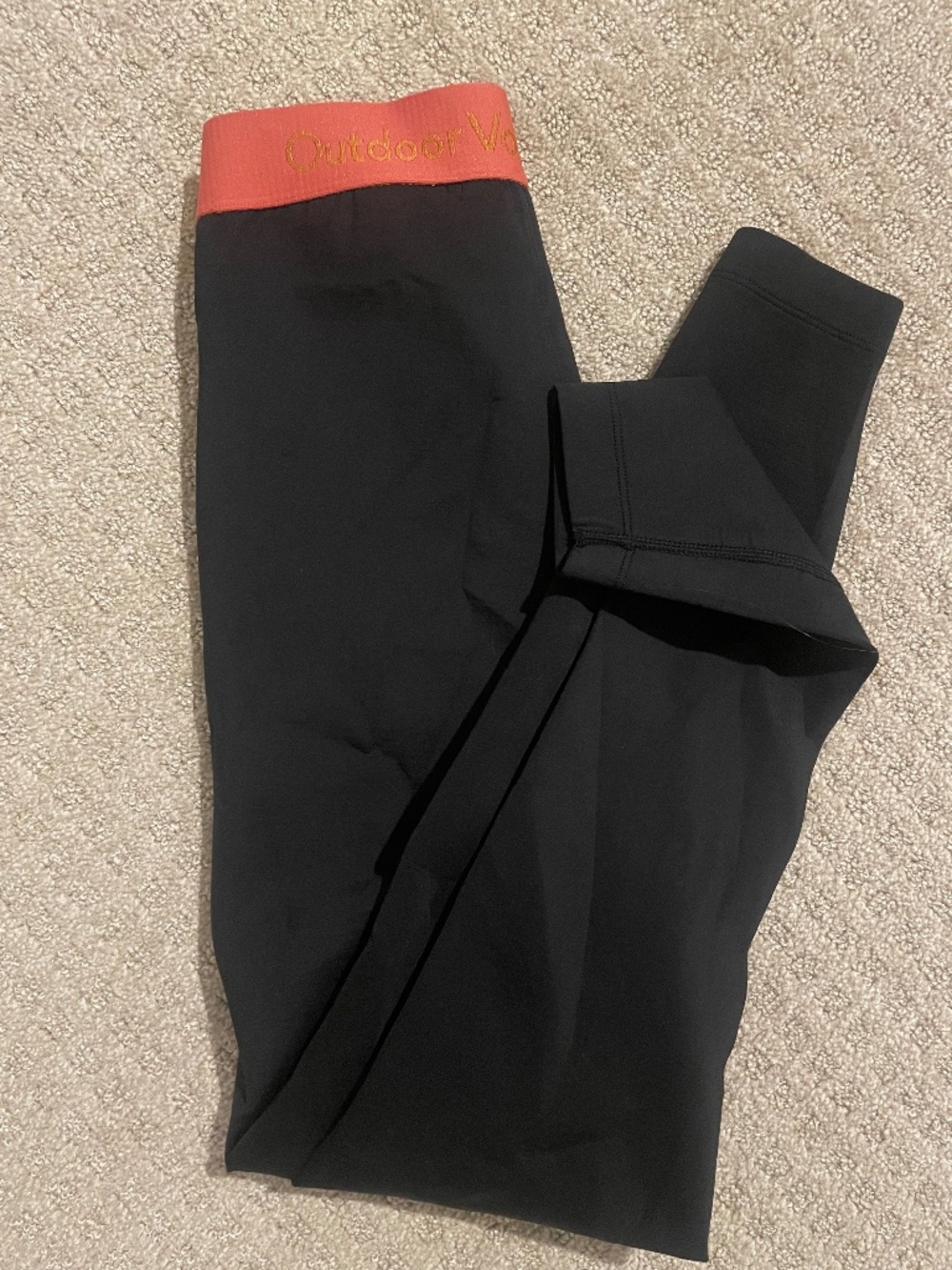 High waisted black leggings outdoor voices